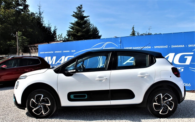 Citroen C3 cena 58900 przebieg: 13444, rok produkcji 2020 z Międzylesie małe 407